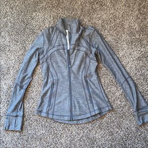 Lululemon Gray Define Jacket Full Zip WORN ONCE